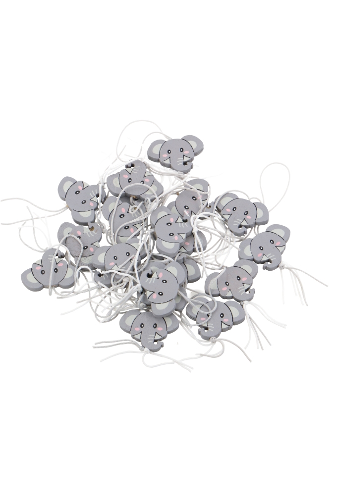 Gelukspoppetjes Olifant Met Koord 100stuks