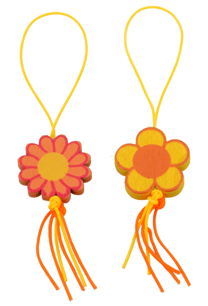 Gelukspoppetjes Bloem Met Koord 100stuks