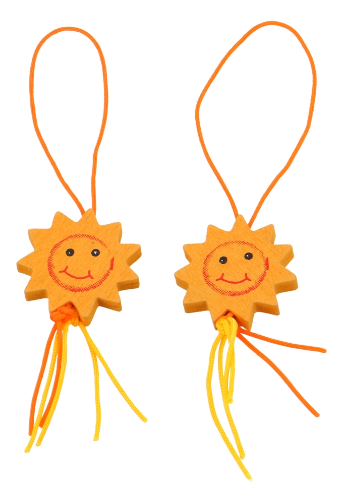 Gelukspoppetjes Zonnetje Met Koord 100stuks