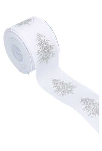 Luxe Kadolint & IJzerdraad White Tree Silver 63mm x 10meter