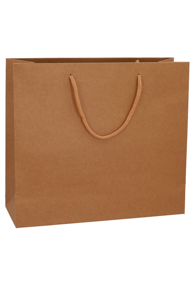 Luxe Papierentas Mat Luzon Kraft & Koord 36x13x32cm 10stuks