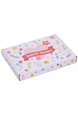 Brievenbusdoos Liefste Mama A5 22x16x2.8cm 10stuks Brievenbusdoos Liefste Mama A5 22x16x2.8cm 10stuks
