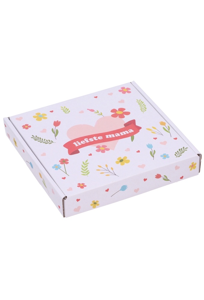 Brievenbusdoos Liefste Mama Vierkant 17.5x17.5x2.8cm 10stuks