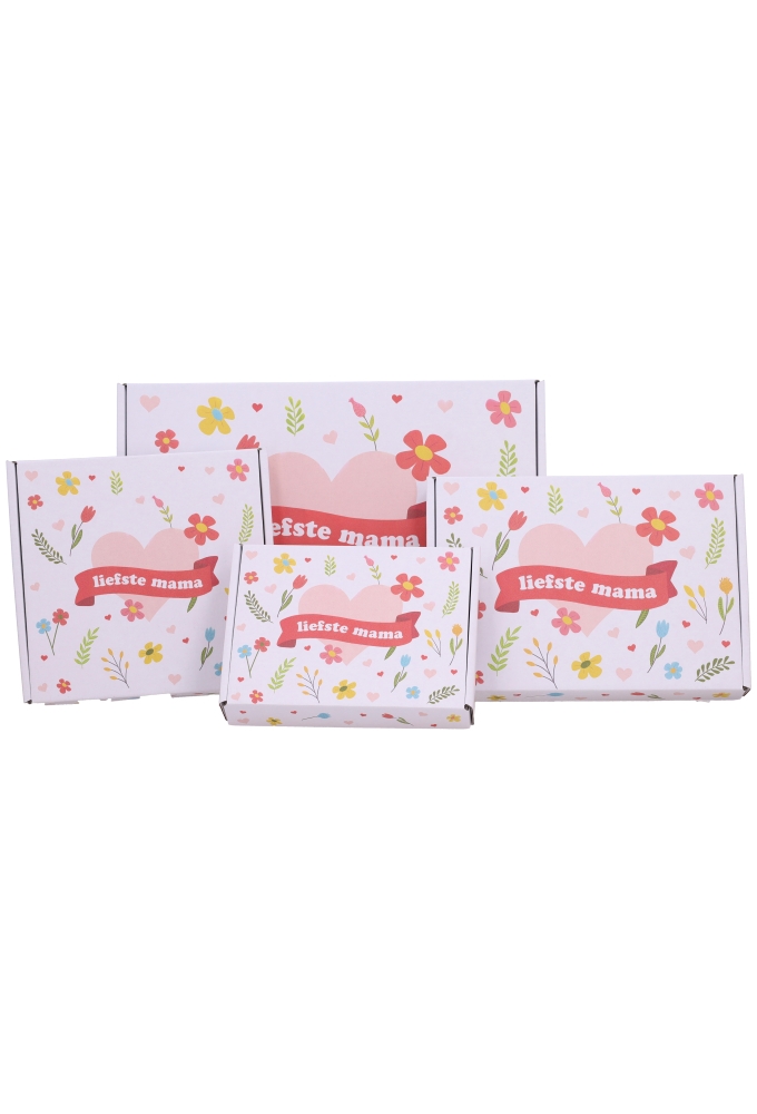 Brievenbusdoos Liefste Mama Vierkant 17.5x17.5x2.8cm 10stuks