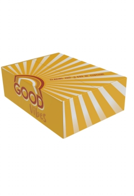 Geschenkdozen Good Vibes Geel 39x29x17.5cm 15stuks Geschenkdozen Good Vibes Geel 39x29x17.5cm 15stuks