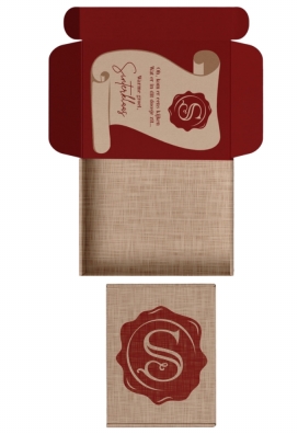 Brievenbusdoos De Postrol van de Sint 22x15.5x2.8cm 10stuks Brievenbusdoos De Postrol van de Sint 22x15.5x2.8cm 10stuks