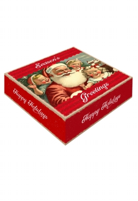 Geschenkdozen Christmas Met Losse Deksel 37x37x10.5cm 15st Geschenkdozen Christmas Met Losse Deksel 37x37x10.5cm 15st
