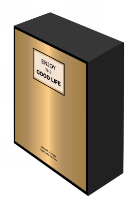 Wijnverpakking Enjoy The Good Life 3 fles 33.5x28.4x9.5mm 15 stuks Wijnverpakking Enjoy The Good Life 3 fles 33.5x28.4x9.5mm 15 stuks