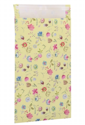 Kadozakjes Bloemendesign Met Plakstrip 20x35cm 50stuks Kadozakjes Bloemendesign Met Plakstrip 20x35cm 50stuks