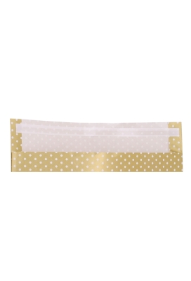 Kadozakjes Goud en Stippen Met Plakstrip 26x40cm 50stuks
