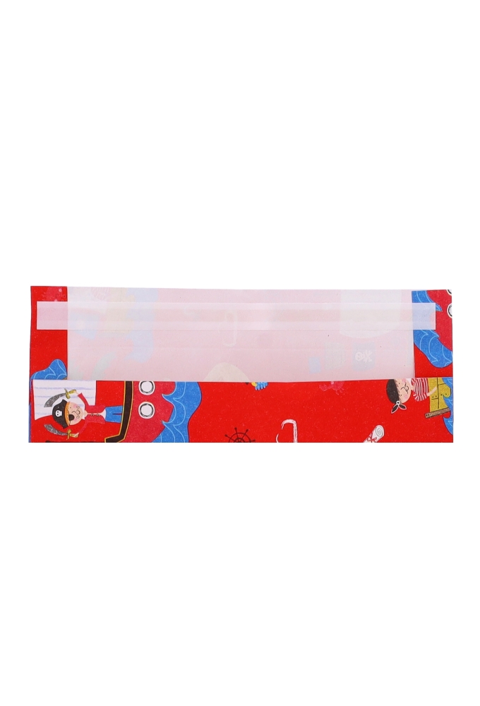 Kadozakjes Piraten design Design Met Plakstrip 20x35cm 50stuks