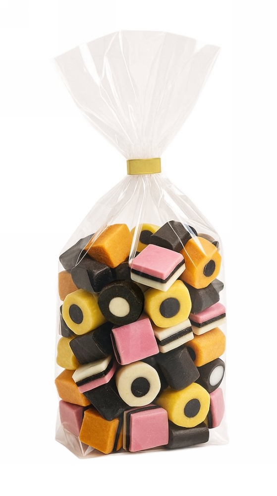 Cellofaan Zakjes Met Blokbodem Transparant 5.5x3.5x18cm 40mic 100stuks