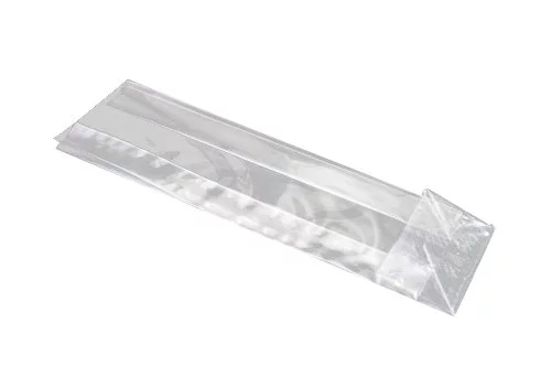 Cellofaan Zakjes Met Blokbodem Transparant 5.5x3.5x18cm 40mic 100stuks Cellofaan Zakjes Met Blokbodem Transparant 5.5x3.5x18cm 40mic 100stuks