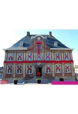 Huisstrik Rood XXXL 200x80cm VOORBEELD Huisstrik Rood XXXL 200x80cm VOORBEELD