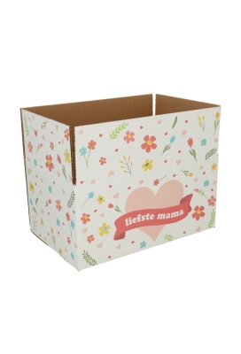 Geschenkdozen Liefste Mama 31x20x14cm 30stuks Geschenkdozen Liefste Mama 31x20x14cm 30stuks