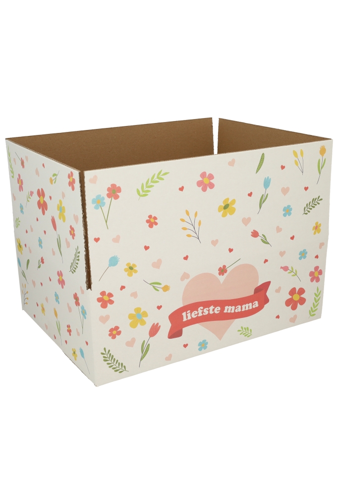 Geschenkdozen Liefste Mama 39x29x13cm 15stuks Geschenkdozen Liefste Mama 39x29x13cm 15stuks
