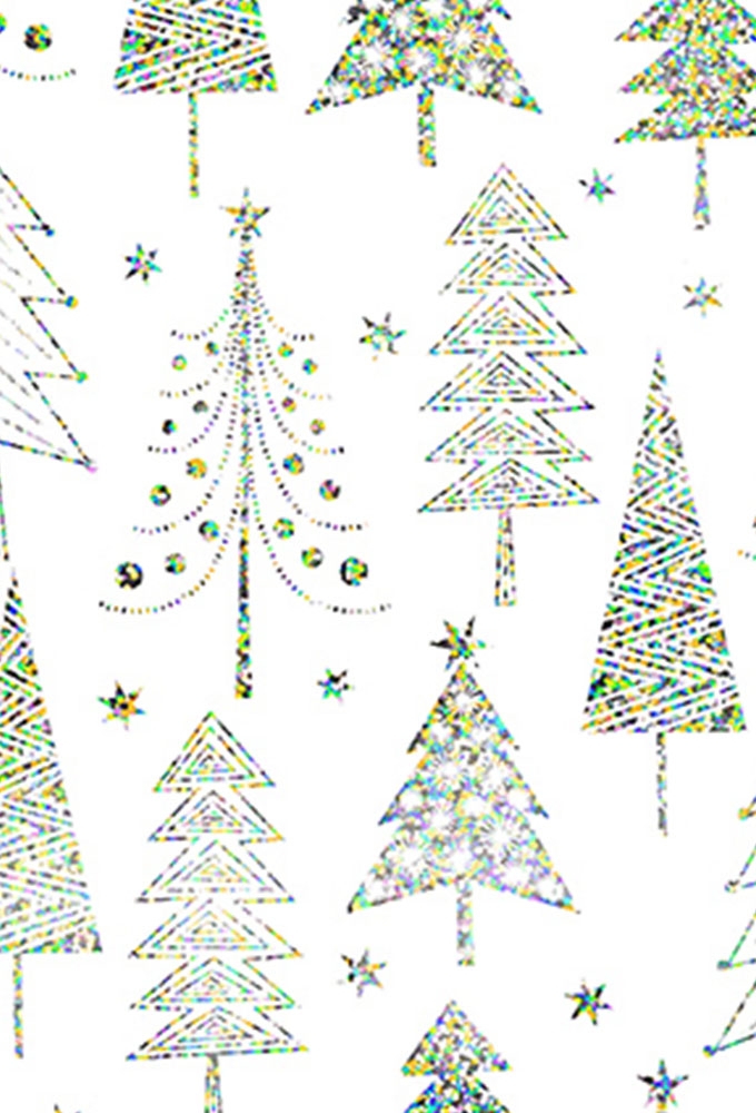 Kerstpapier Metallic Winterland 70cm x 200meter