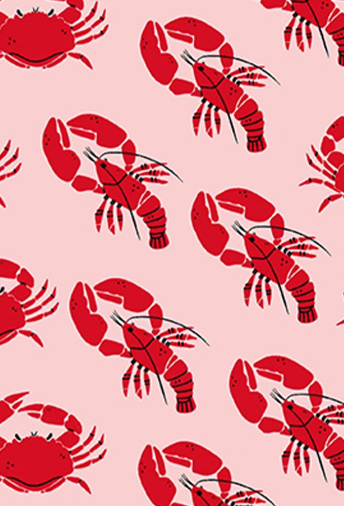 Cadeaupapier Coated Kreeft 50cm x 200meter