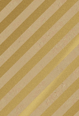 Cadeaupapier Bruin Kraft Streep Gold 50cm x 200meter Cadeaupapier Bruin Kraft Streep Gold 50cm x 200meter