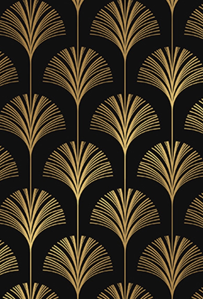 Cadeaupapier Black Zwarte Glamourlijnen in Goud 70cm x 200meter Cadeaupapier Black Zwarte Glamourlijnen in Goud 70cm x 200meter