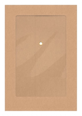 Envelop Met Japanse Sluiting Tokyo Kraft Venster 22.9x16.2x2.5cm 10st Envelop Met Japanse Sluiting Tokyo Kraft Venster 22.9x16.2x2.5cm 10st