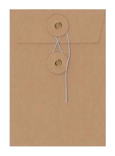 Envelop Met Japanse Sluiting Tokyo Kraft 16.2x11.4cm 50stuks Envelop Met Japanse Sluiting Tokyo Kraft 16.2x11.4cm 50stuks