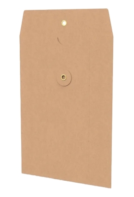 Envelop Met Japanse Sluiting Tokyo Kraft 22.9x16.2cm 50stuks Envelop Met Japanse Sluiting Tokyo Kraft 22.9x16.2cm 50stuks
