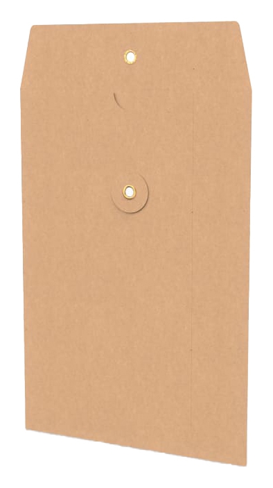 Envelop Met Japanse Sluiting Tokyo Kraft Venster 22.9x16.2cm 50stuks Envelop Met Japanse Sluiting Tokyo Kraft Venster 22.9x16.2cm 50stuks