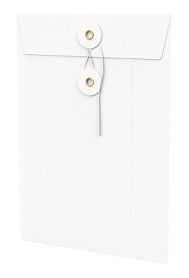 Envelop Met Japanse Sluiting Tokyo Wit 22.9x16.2cm 50stuks Envelop Met Japanse Sluiting Tokyo Wit 22.9x16.2cm 50stuks