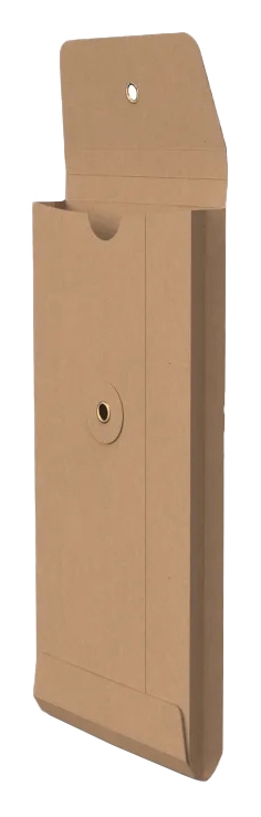 Envelop Met Japanse Sluiting Tokyo Kraft 22x11x2.5cm 50stuks Envelop Met Japanse Sluiting Tokyo Kraft 22x11x2.5cm 50stuks
