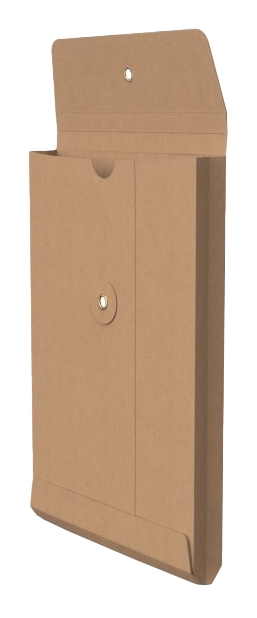 Envelop Met Japanse Sluiting Tokyo Kraft Venster 22.9x16.2x2.5cm 50st