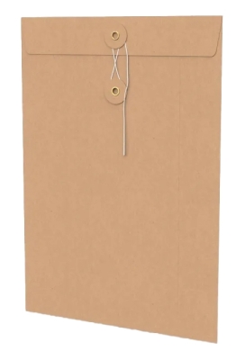 Envelop Met Japanse Sluiting Tokyo Kraft 32.4x22.9cm 50stuks Envelop Met Japanse Sluiting Tokyo Kraft 32.4x22.9cm 50stuks