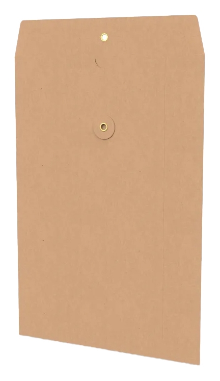 Envelop Met Japanse Sluiting Tokyo Kraft 32.4x22.9cm 50stuks Envelop Met Japanse Sluiting Tokyo Kraft 32.4x22.9cm 50stuks