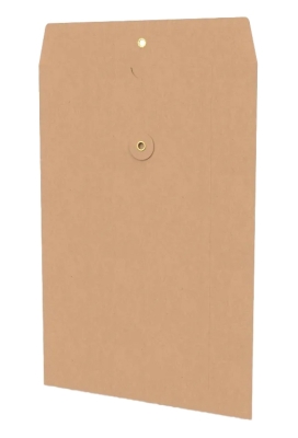 Envelop Met Japanse Sluiting Tokyo Kraft 32.4x22.9cm 50stuks Envelop Met Japanse Sluiting Tokyo Kraft 32.4x22.9cm 50stuks