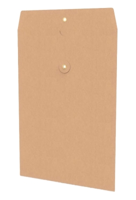 Envelop Met Japanse Sluiting Tokyo Kraft Venster 32.4x22.9cm 50stuks Envelop Met Japanse Sluiting Tokyo Kraft Venster 32.4x22.9cm 50stuks