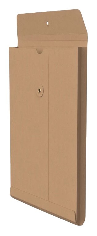 Envelop Met Japanse Sluiting Tokyo Kraft 32.4x22.9x2.5cm 50stuks Envelop Met Japanse Sluiting Tokyo Kraft 32.4x22.9x2.5cm 50stuks