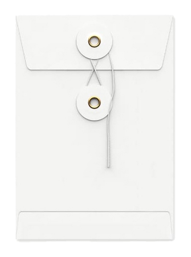 Envelop Met Japanse Sluiting Tokyo Wit 16.2x11.4cm 100stuks