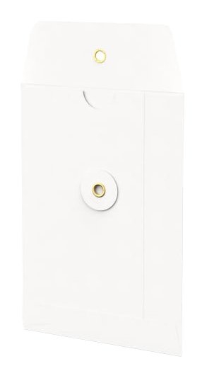 Envelop Met Japanse Sluiting Tokyo Wit 16.2x11.4cm 100stuks Envelop Met Japanse Sluiting Tokyo Wit 16.2x11.4cm 100stuks