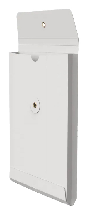 Envelop Met Japanse Sluiting Tokyo Wit 22.9x16.2x2.5cm 100stuks Envelop Met Japanse Sluiting Tokyo Wit 22.9x16.2x2.5cm 100stuks