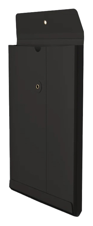 Envelop Met Japanse Sluiting Tokyo Zwart 32.4x22.9x2.5cm 100stuks Envelop Met Japanse Sluiting Tokyo Zwart 32.4x22.9x2.5cm 100stuks