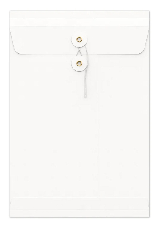Envelop Met Japanse Sluiting Tokyo Wit 32.4x22.9x2.5cm 100stuks