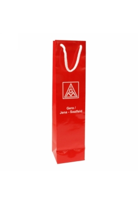 Luxe Wijntassen Bedrukken Met Logo 170GRAM FSC® & Koord 10x9x40cm Luxe Wijntassen Bedrukken Met Logo 170GRAM FSC® & Koord 10x9x40cm