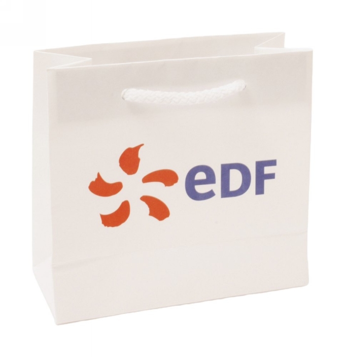 Kraft Tassen Bedrukken Met Logo 120GRAM & Koord 16x7x15cm