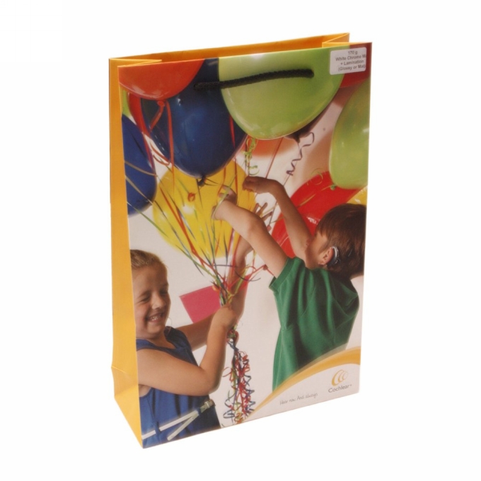 Luxe Tassen Bedrukken Met Logo 170GRAM & Koord 24x9x36cm A4 FORMAAT