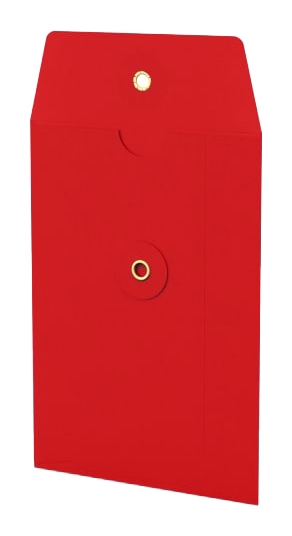 Envelop Met Japanse Sluiting Tokyo Rood 16.2x11.4cm 100stuks