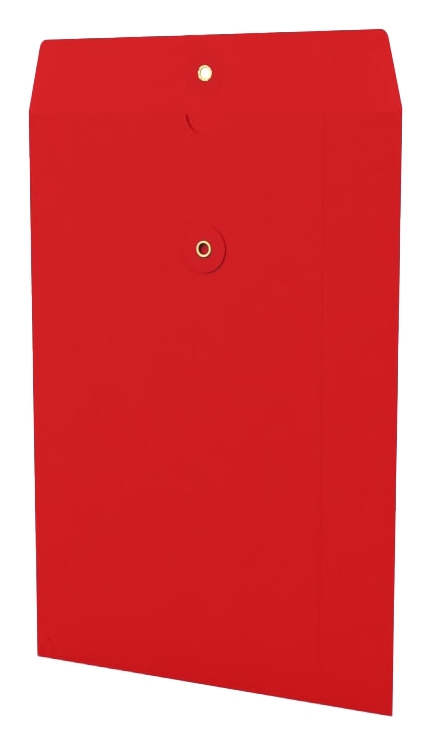 Envelop Met Japanse Sluiting Tokyo Rood 32.4x22.9cm 100stuks Envelop Met Japanse Sluiting Tokyo Rood 32.4x22.9cm 100stuks