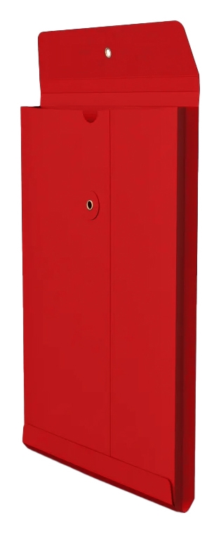 Envelop Met Japanse Sluiting Tokyo Rood 32.4x22.9x2.5cm 100stuks Envelop Met Japanse Sluiting Tokyo Rood 32.4x22.9x2.5cm 100stuks
