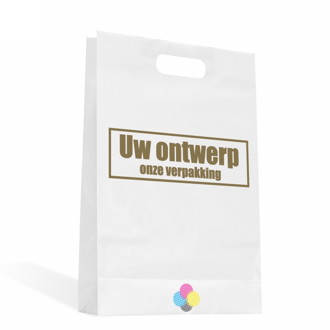 Luxe Tassen Bedrukken Met Logo 170GRAM & Handgreep 24x9x36cm