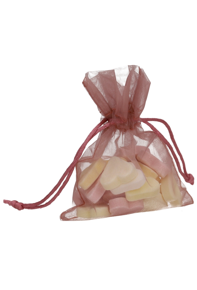 Organza zakjes Oude Roze Klein 9x12.5cm 10stuks