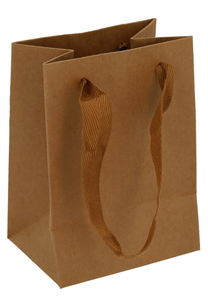 Kadotasjes Trazo Kraft Met PET Venster FSC® 11x8x15cm 10stuks